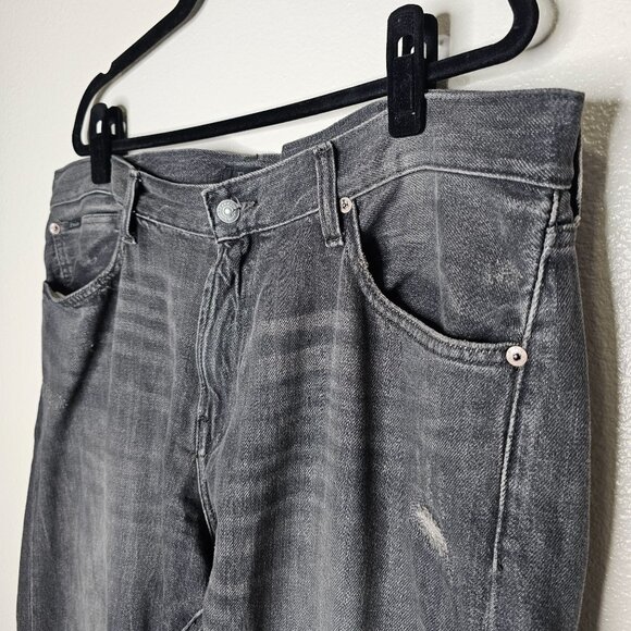 Polo Ralph Lauren 38X30 Mens Grey Distressed The Sullivan Slim Jeans - Picture 3 of 8